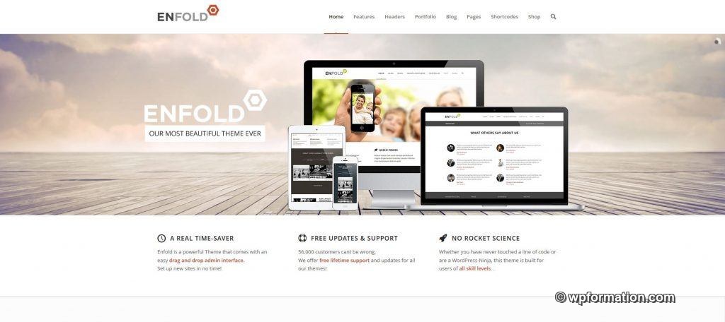 theme wordpress responsive enfold