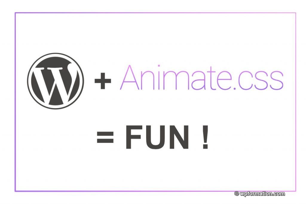 Image à la une - Animate css