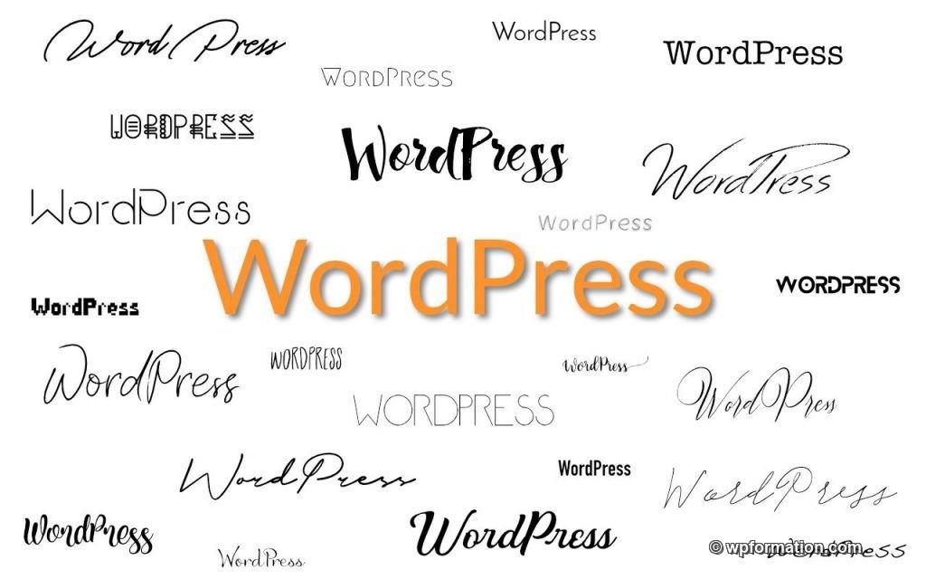 Font personalisée Wordpress-une