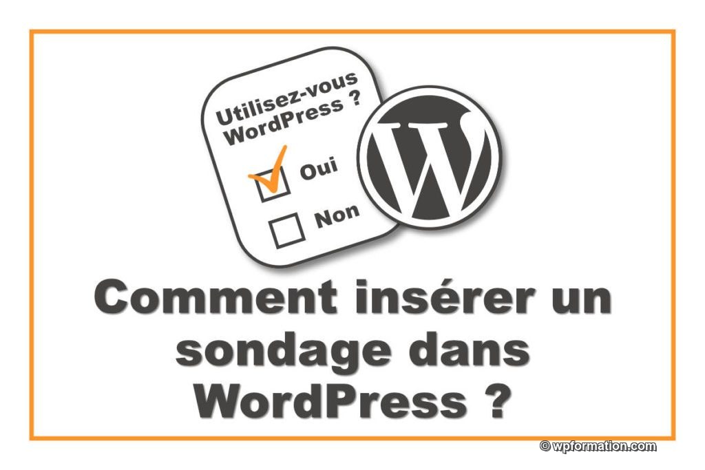 Insérer un sondage dans WordPress