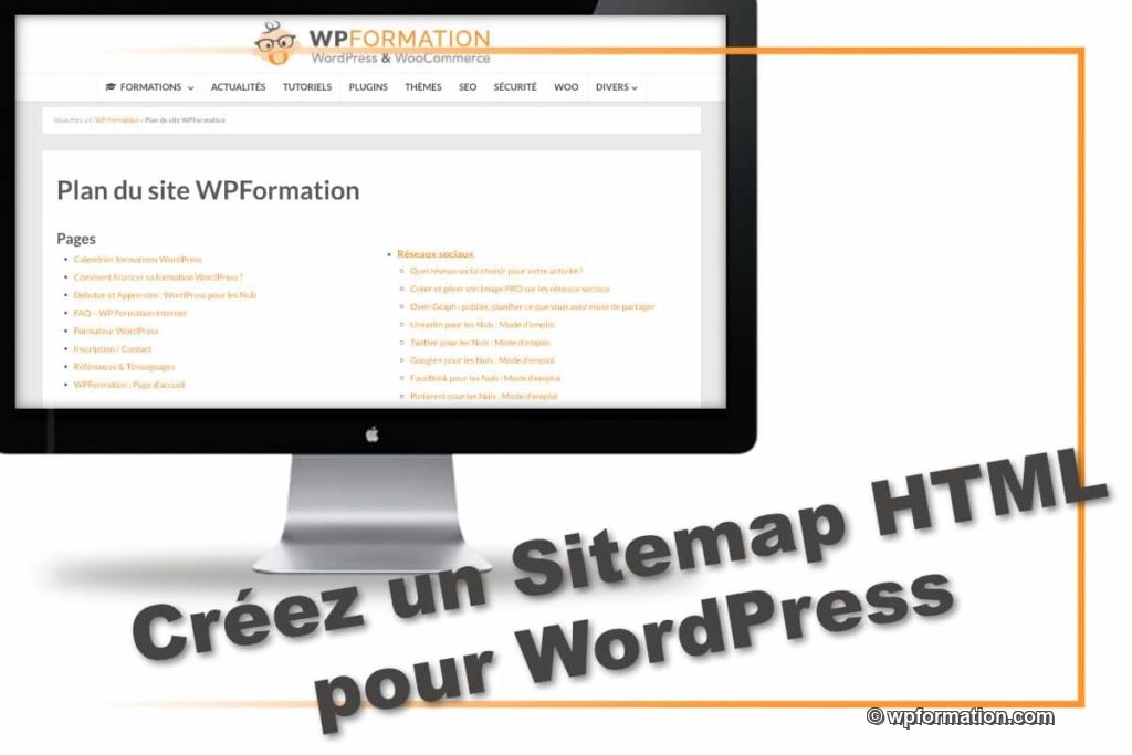 Plan de site - sitemap HTML