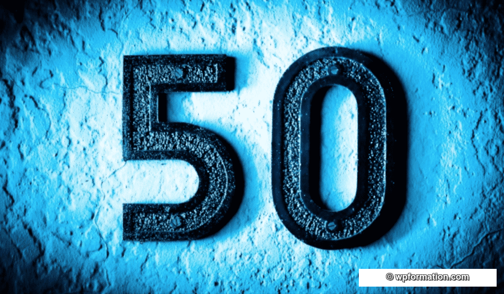 50 questions WordPress