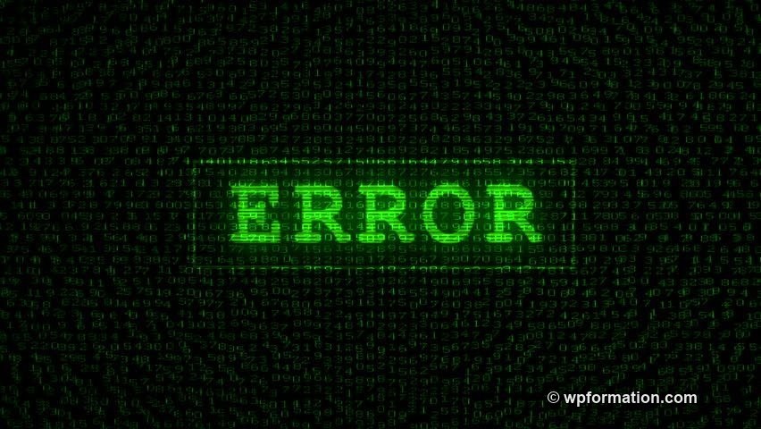 Bloqué sur WordPress