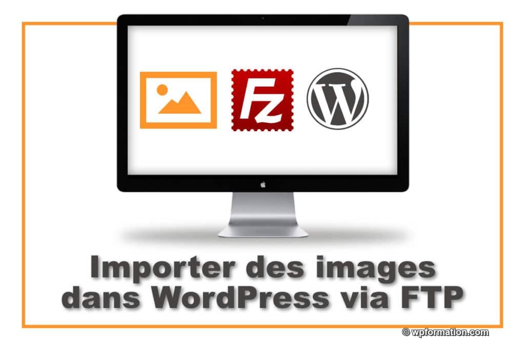 image WordPress via FTP