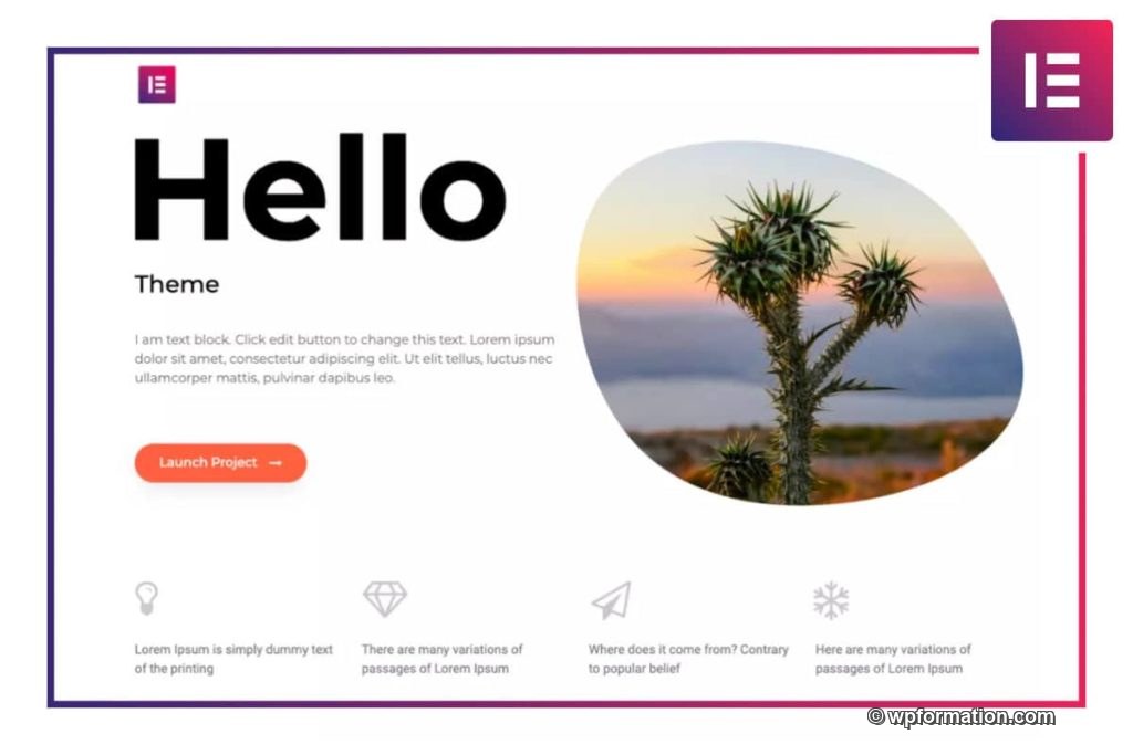 Theme Hello Elementor