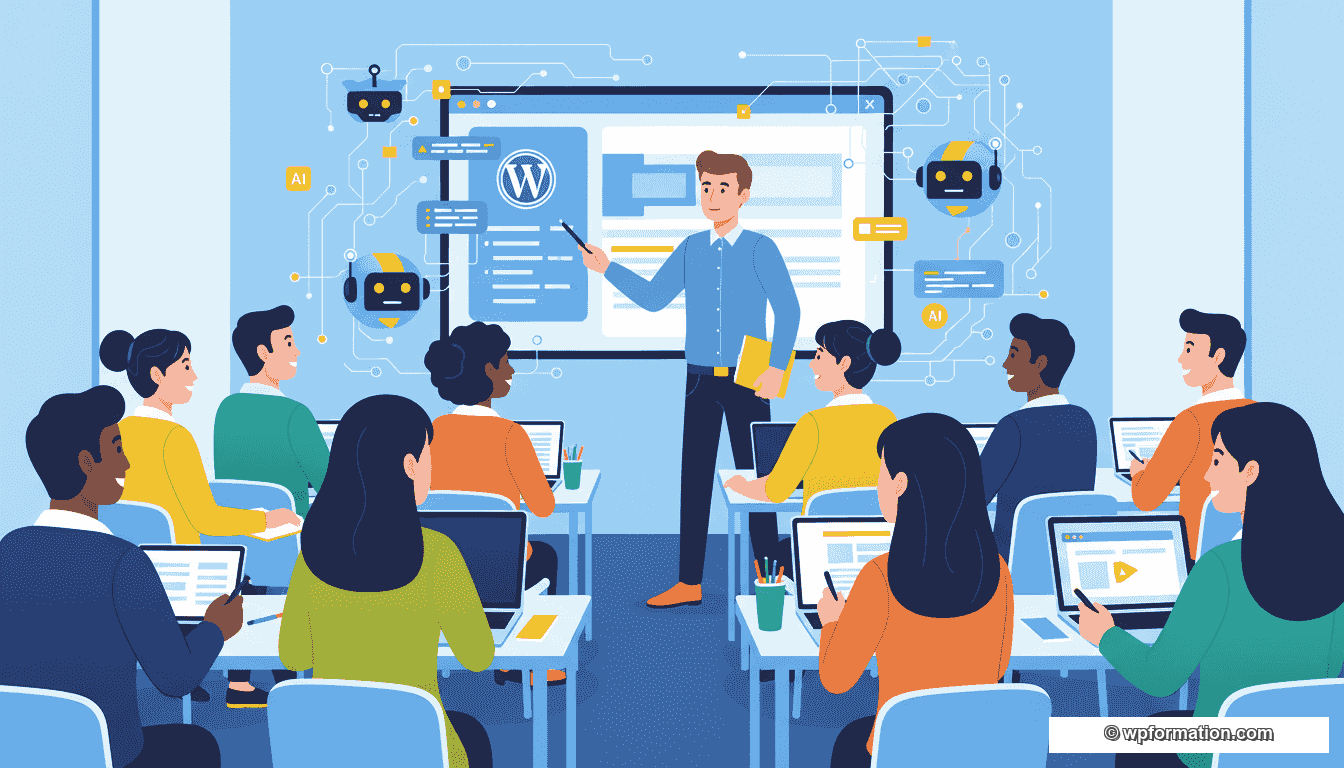 Formation WordPress et IA : le nouveau paradigme