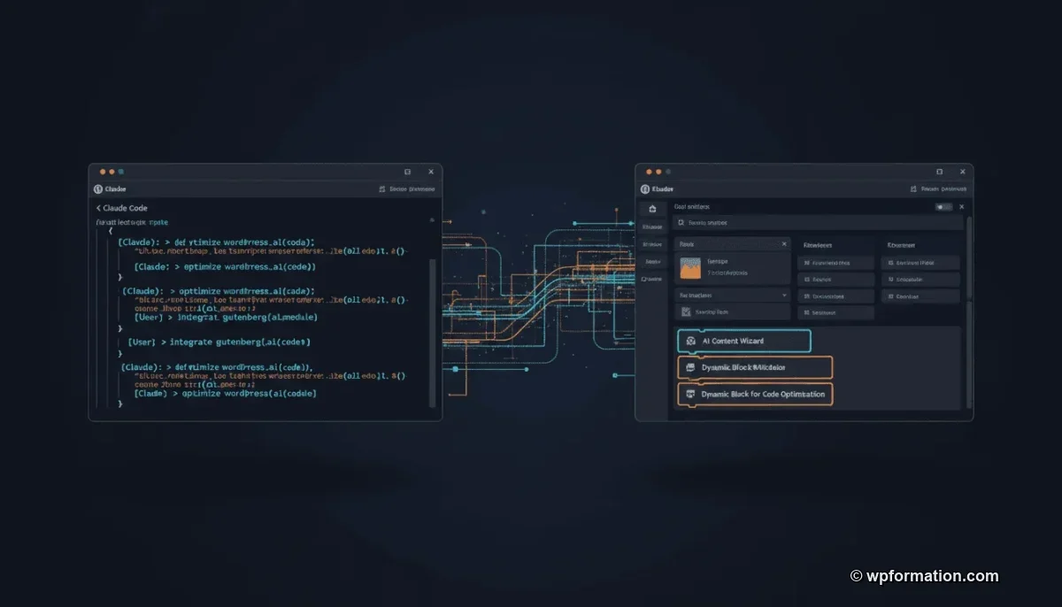 Skill Claude Code pour Spectra : terminal IA et editeur Gutenberg cote a cote